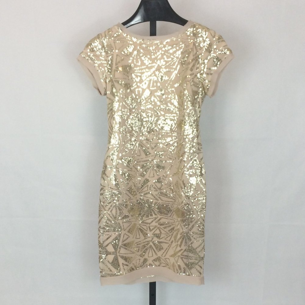 Vince Camuto Cocktail Dress, Gold